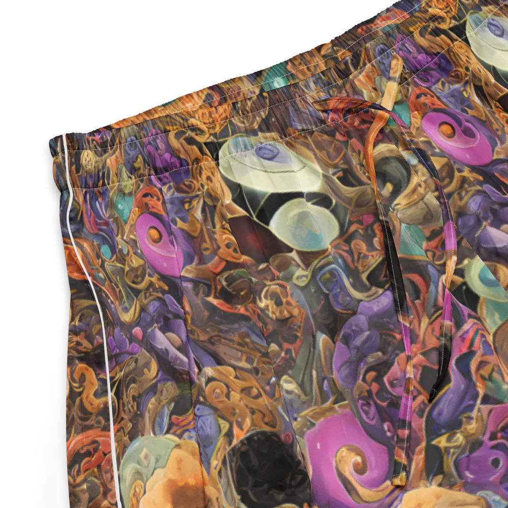 Baroque Nebula on Women's Pajama Shorts — Product details