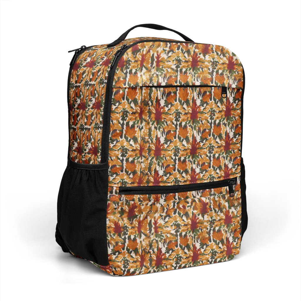 Rust Bloom on Utility Backpack — Right Front