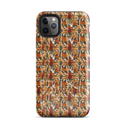 Rust Bloom on a Tough Case for iPhone®