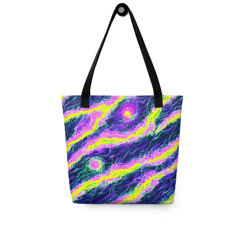 Cyber Blossom on Tote Bag — Front