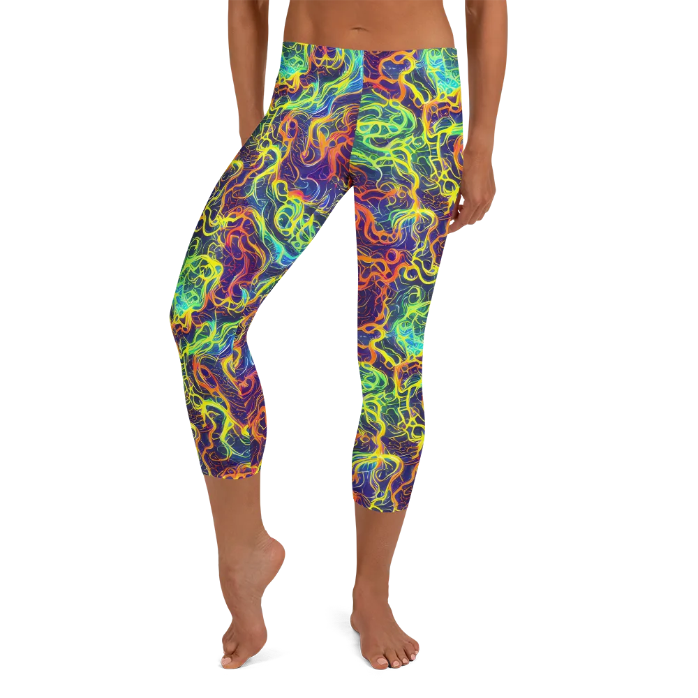 Afterdark Surge on Capri Leggings — Front