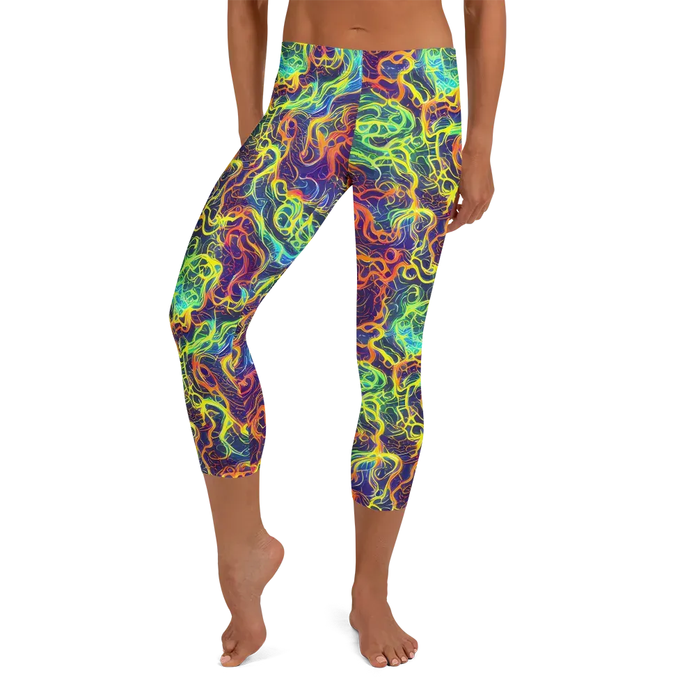 Afterdark Surge on Capri Leggings — Front