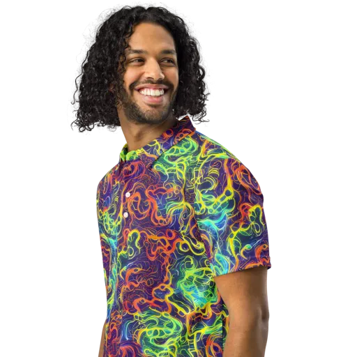 Afterdark Surge on a Men's Slim Fit Polo Shirt