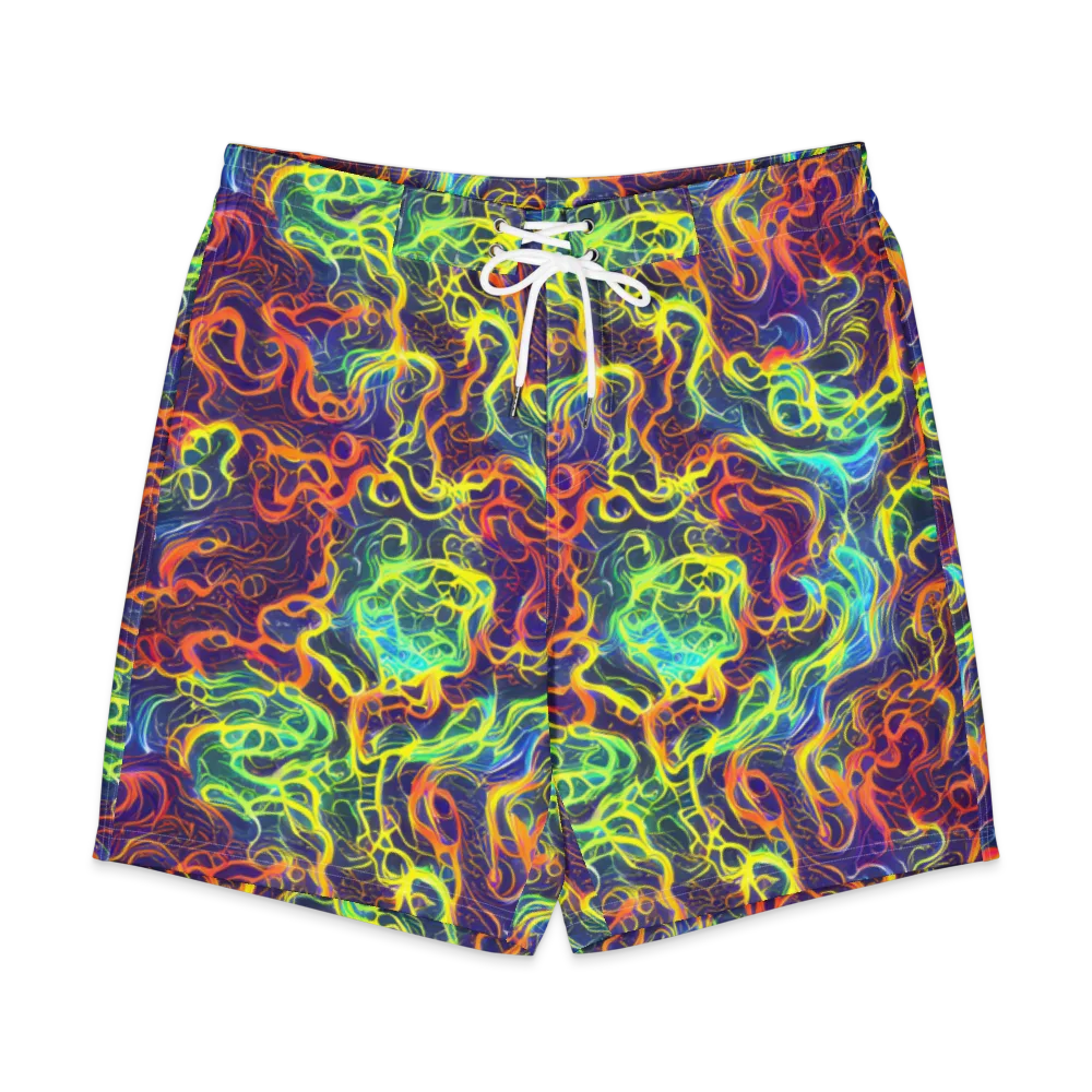 Afterdark Surge on Men's Board Shorts — Front