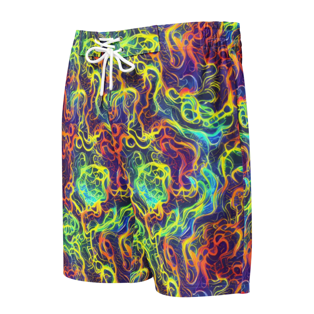 Afterdark Surge on Men's Board Shorts — Front