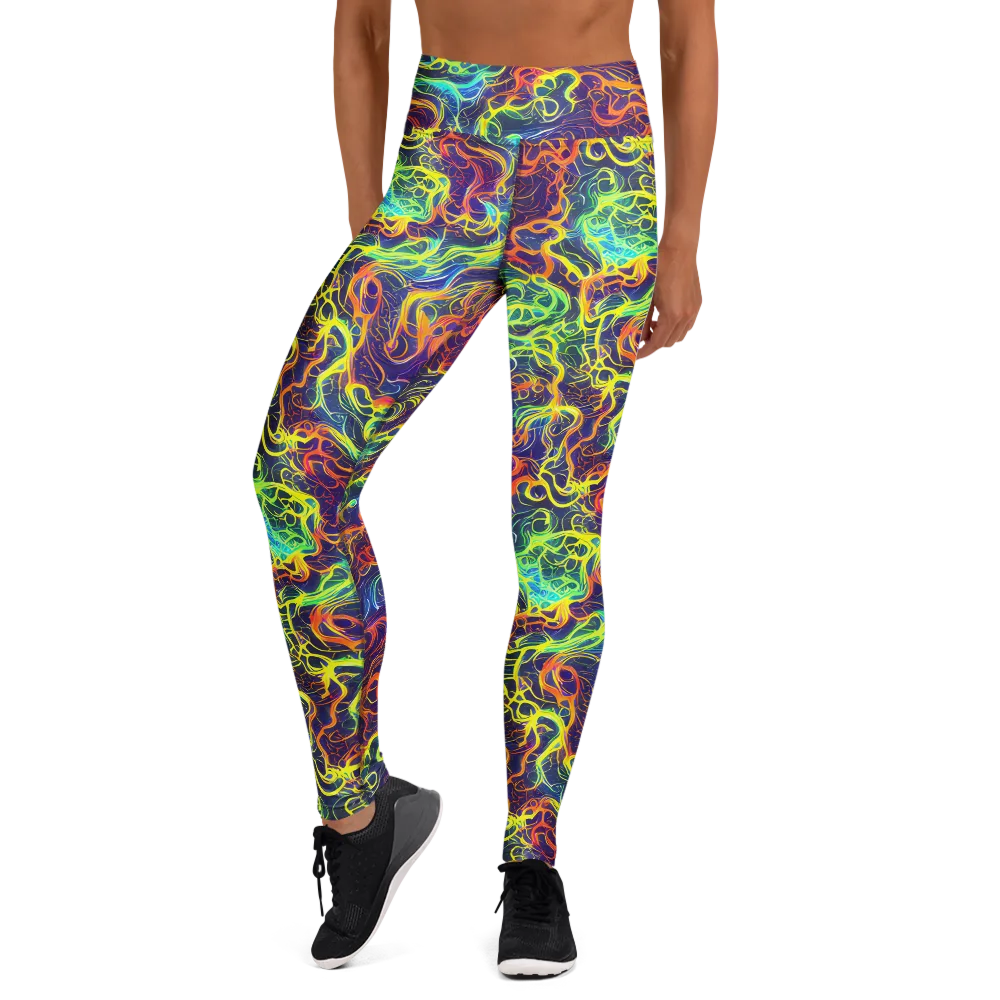 Afterdark Surge on Yoga Leggings — Front