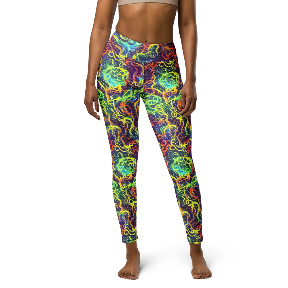 Afterdark Surge on Yoga Leggings — Front