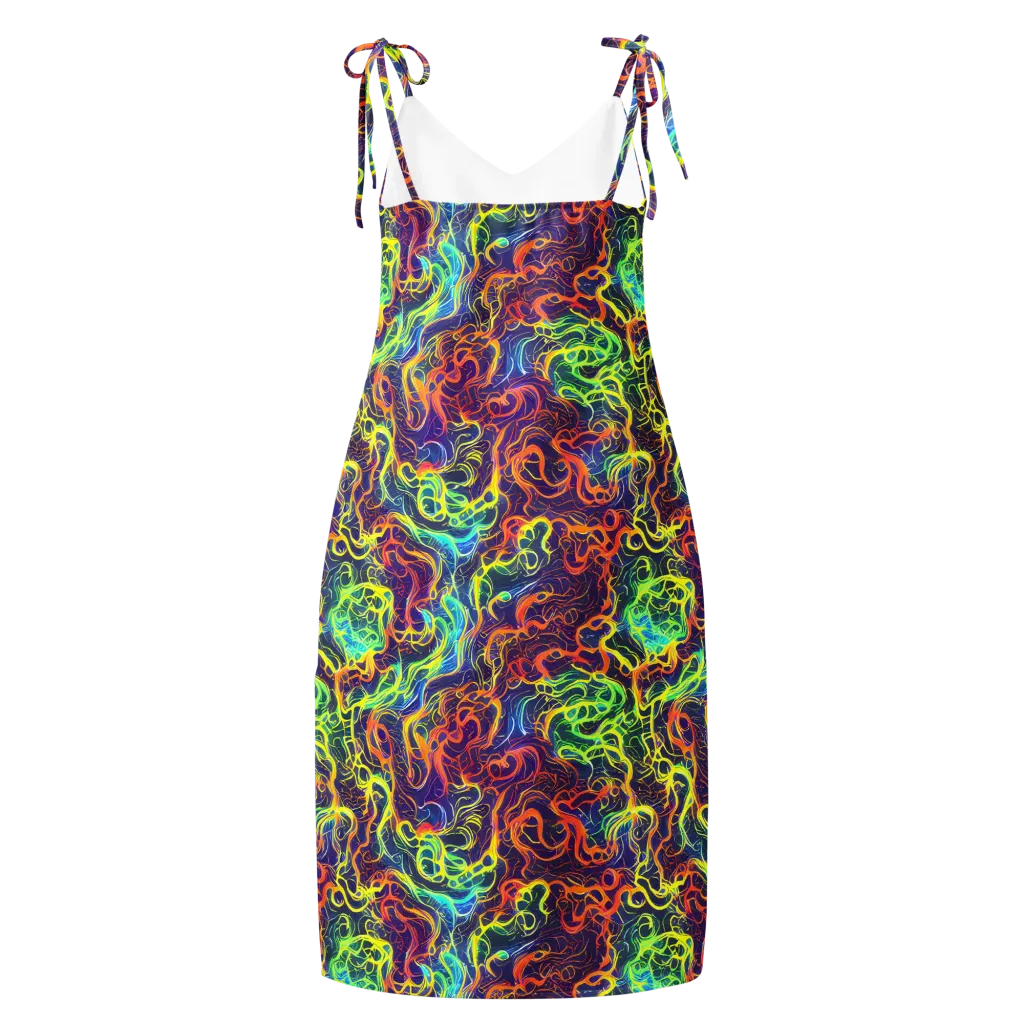 Afterdark Surge on Slip Dress — Back