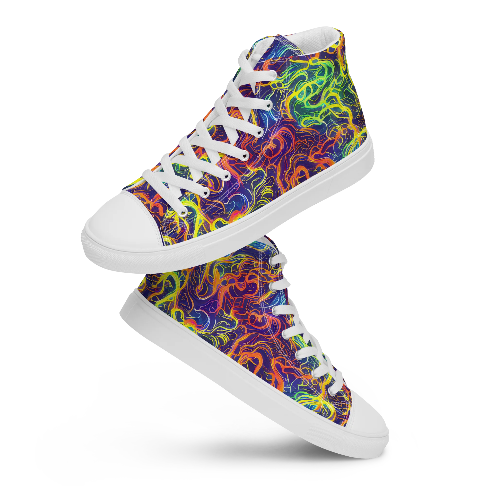 Afterdark Surge on Men's High Top Canvas Shoes — Front