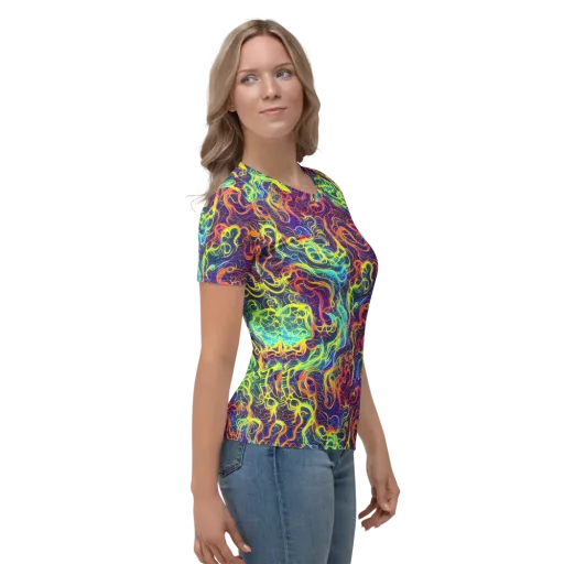 Afterdark Surge on a Women's Crew Neck T-Shirt