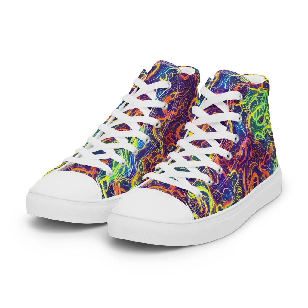 Afterdark Surge on Women's High Top Canvas Shoes — Left Front
