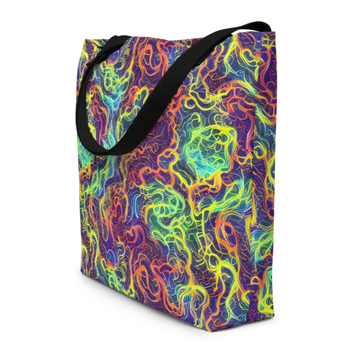 Afterdark Surge on a Large Tote Bag W/ Pocket