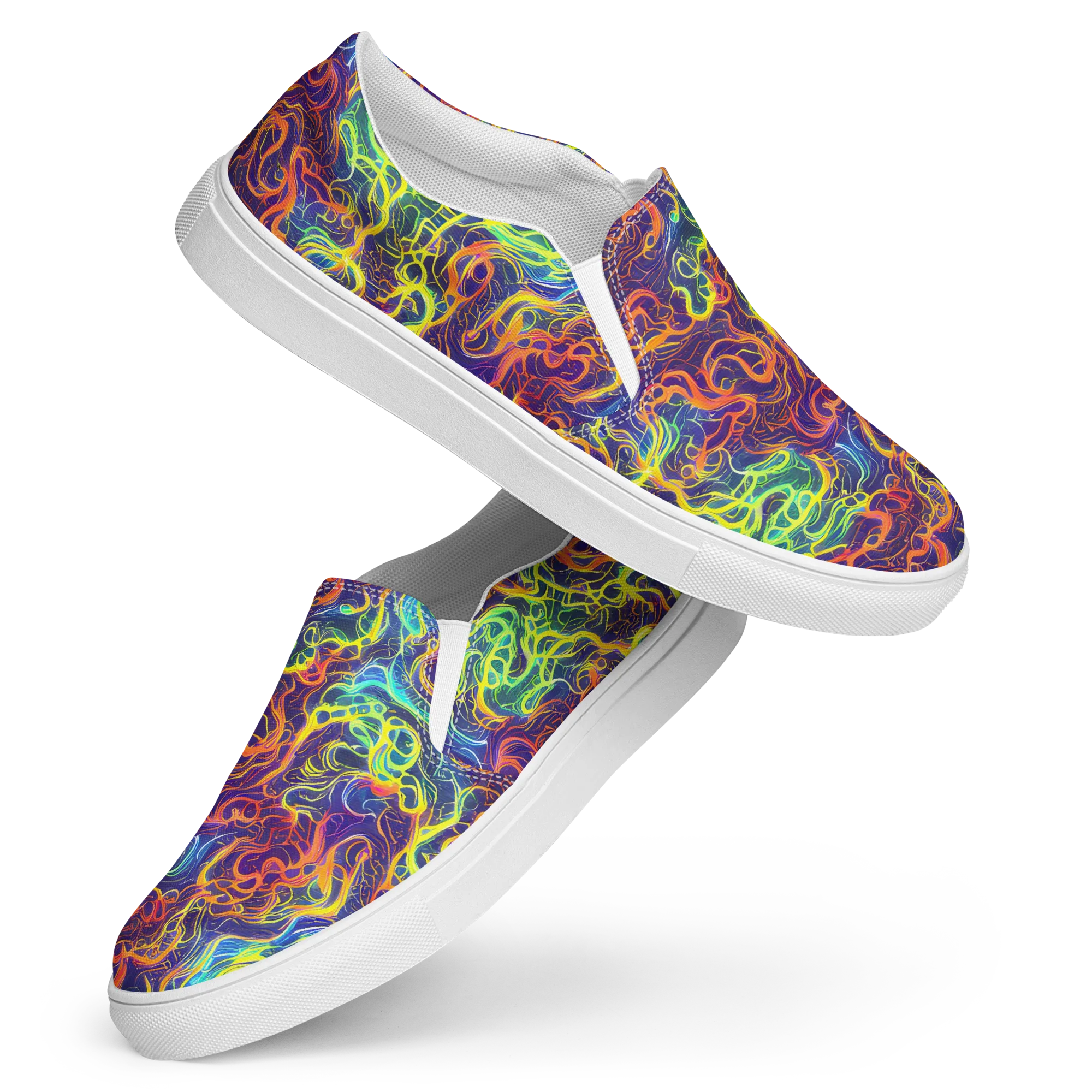 Afterdark Surge on Women's Slip-On Canvas Shoes — Front