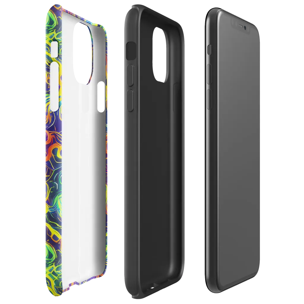 Afterdark Surge on Tough Case for iPhone® — Right