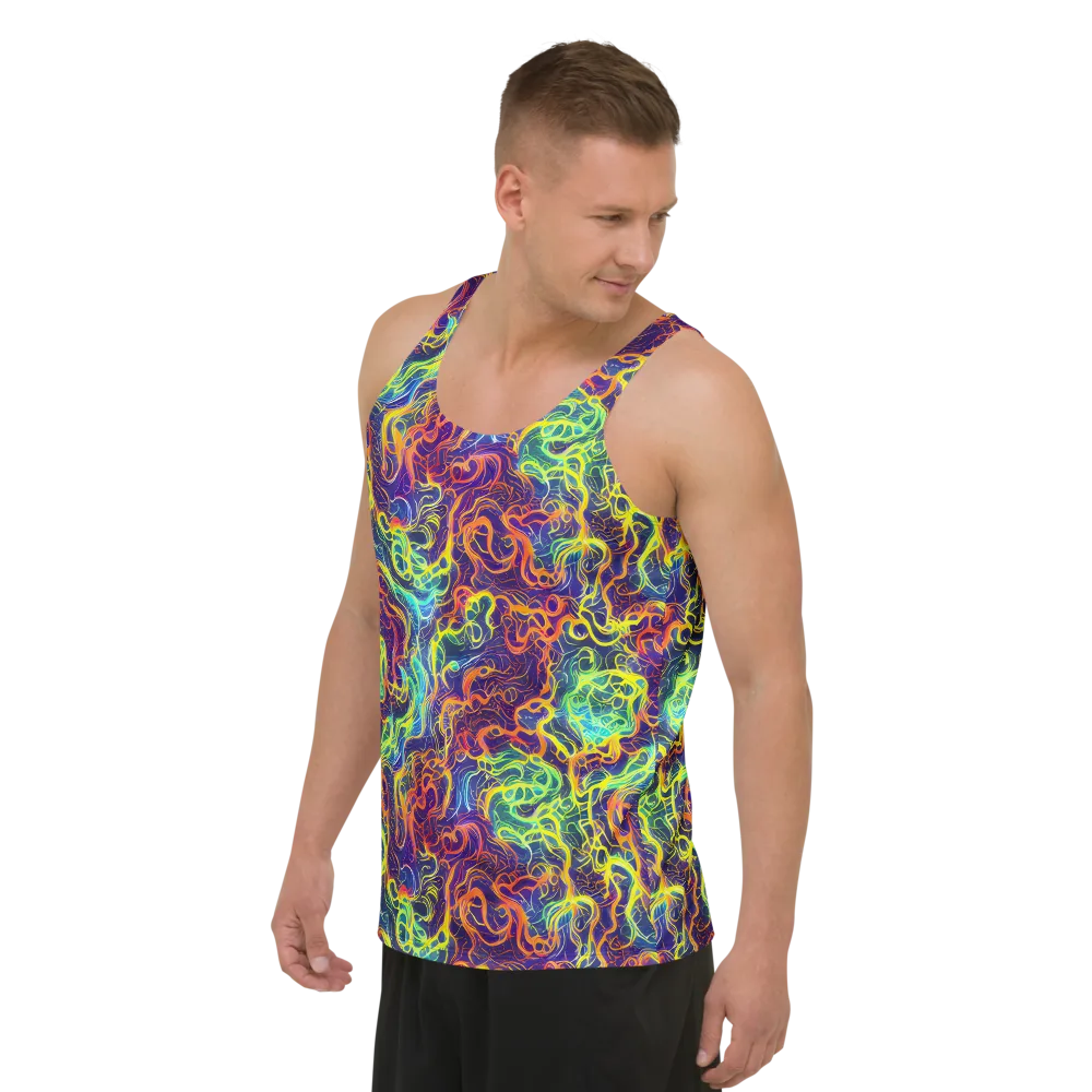 Afterdark Surge on Men's Tank Top — Left Front