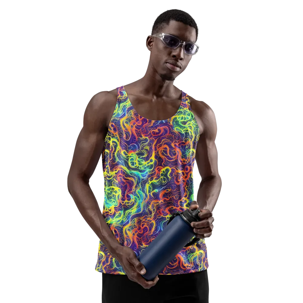 Afterdark Surge on Men's Tank Top — Front