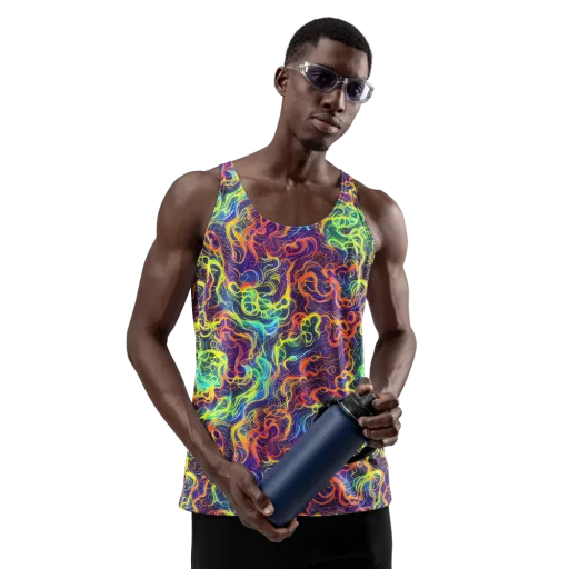 Afterdark Surge on a Men's Tank Top