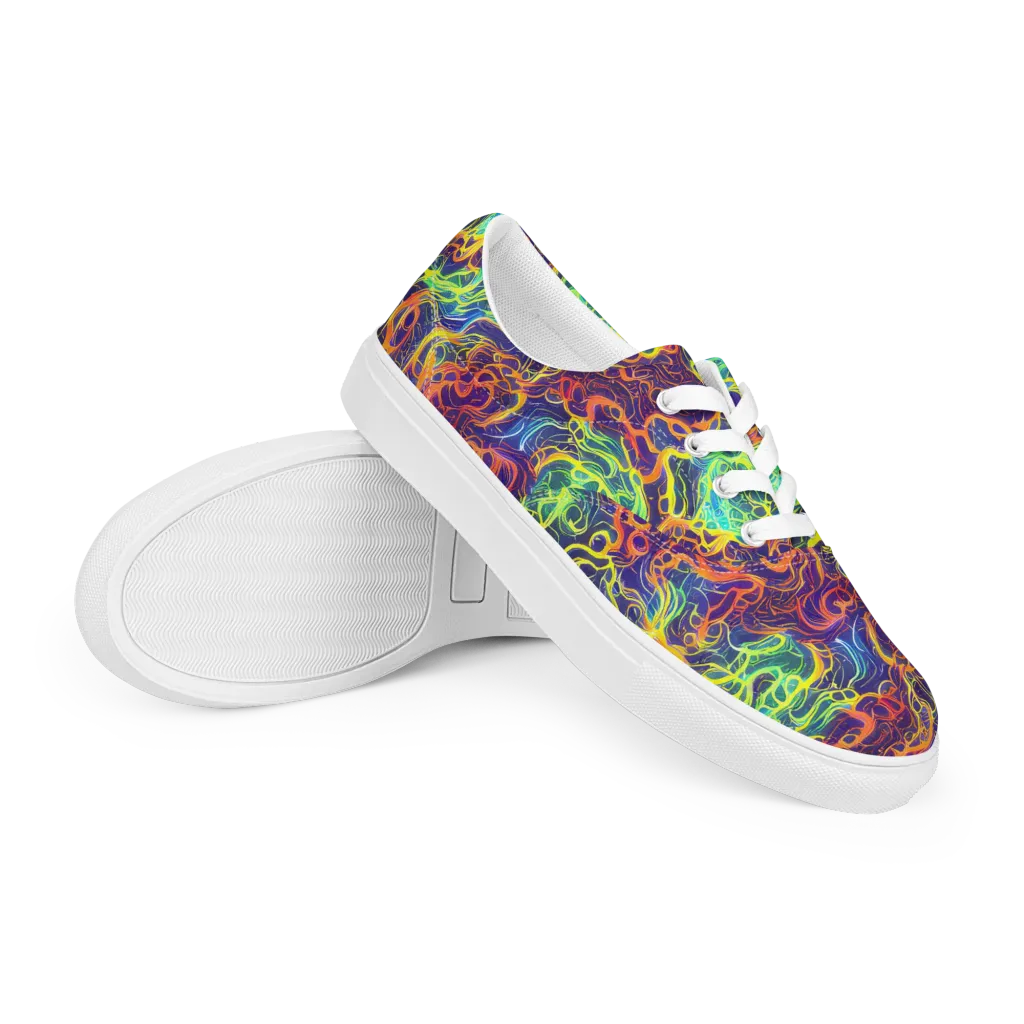 Afterdark Surge on Men's Lace-Up Canvas Shoes — Right Front