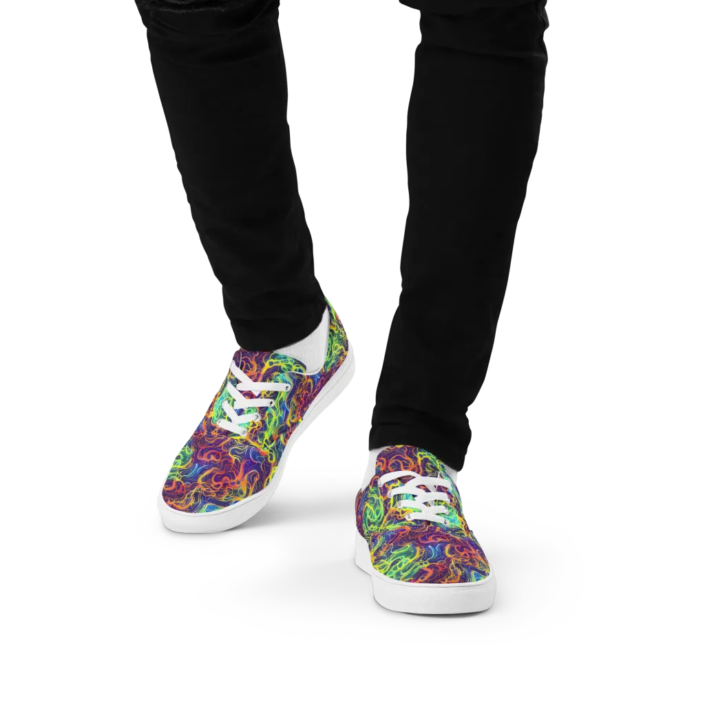 Afterdark Surge on Men's Lace-Up Canvas Shoes — Front