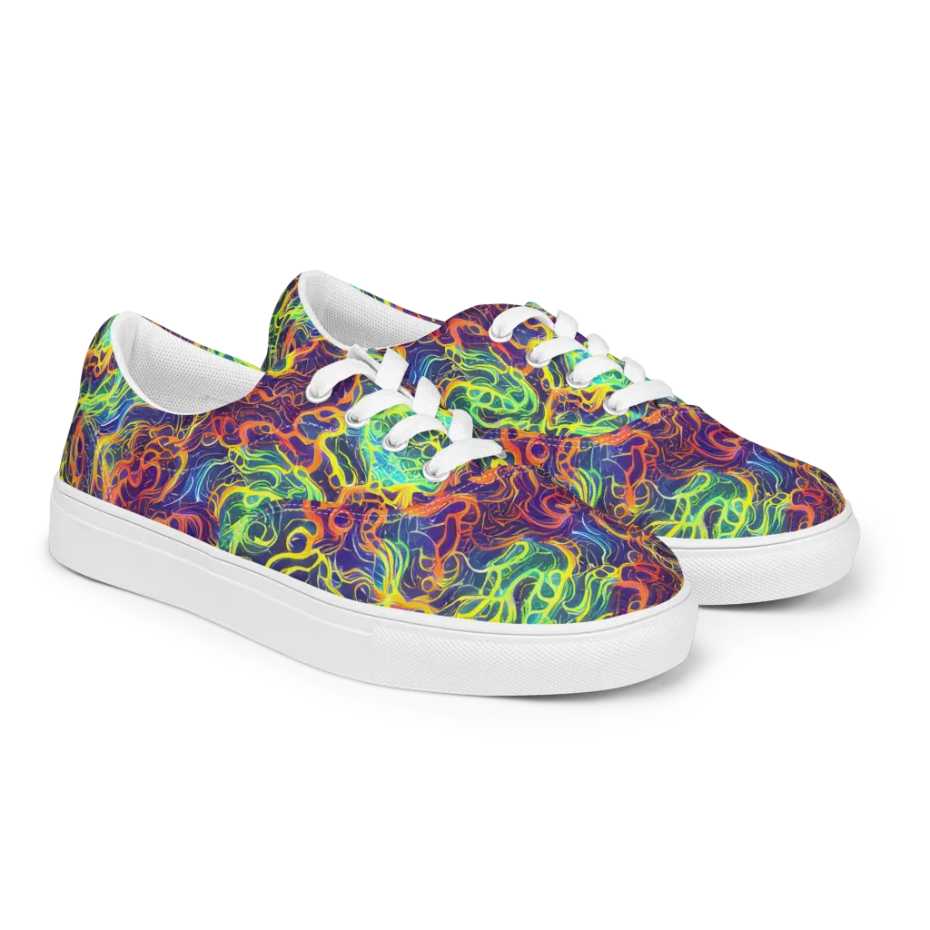 Afterdark Surge on Men's Lace-Up Canvas Shoes — Right Front
