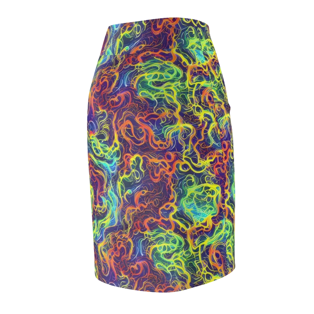 Afterdark Surge on Pencil Skirt — Back Side