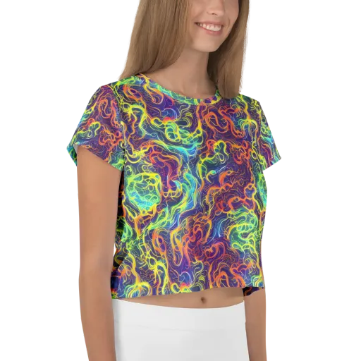 Afterdark Surge on a Crop Tee