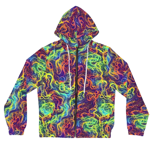 Afterdark Surge on a Women's Full-Zip Hoodie