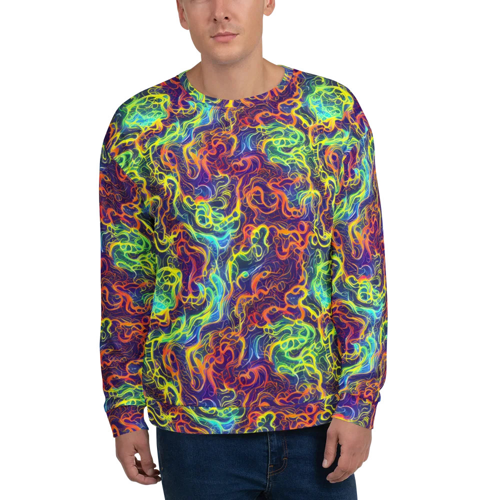 Afterdark Surge on Sweatshirt — Front
