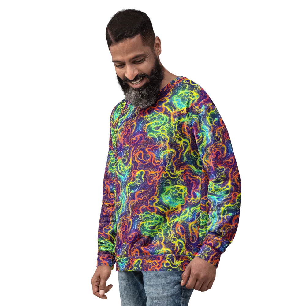 Afterdark Surge on Sweatshirt — Left Front