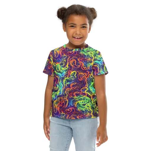 Afterdark Surge on a Kids Crew Neck T-Shirt