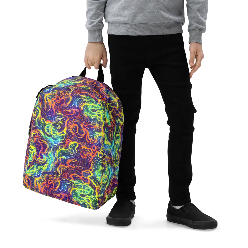 Afterdark Surge on Minimalist Backpack — Zoomed-in
