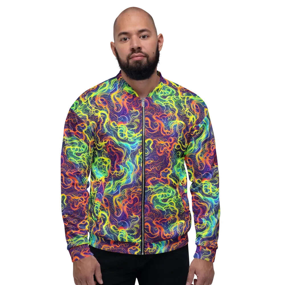 Afterdark Surge on Bomber Jacket — Front