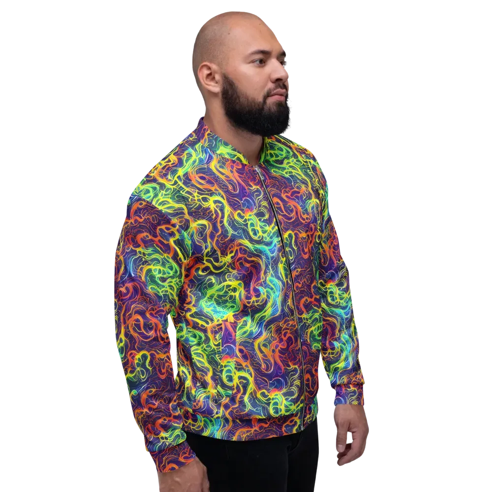 Afterdark Surge on Bomber Jacket — Right