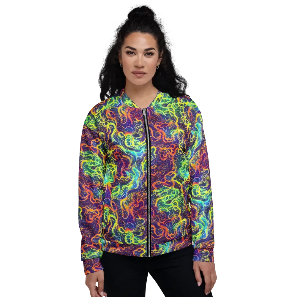 Afterdark Surge on Bomber Jacket — Front