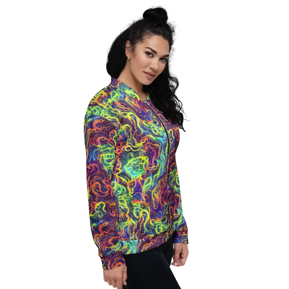 Afterdark Surge on Bomber Jacket — Right