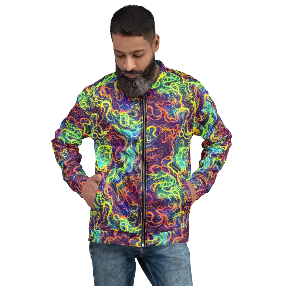 Afterdark Surge on Bomber Jacket — Front