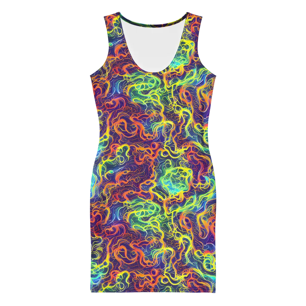 Afterdark Surge on Bodycon Dress — Front