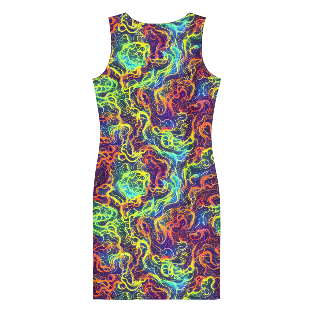Afterdark Surge on Bodycon Dress — Back