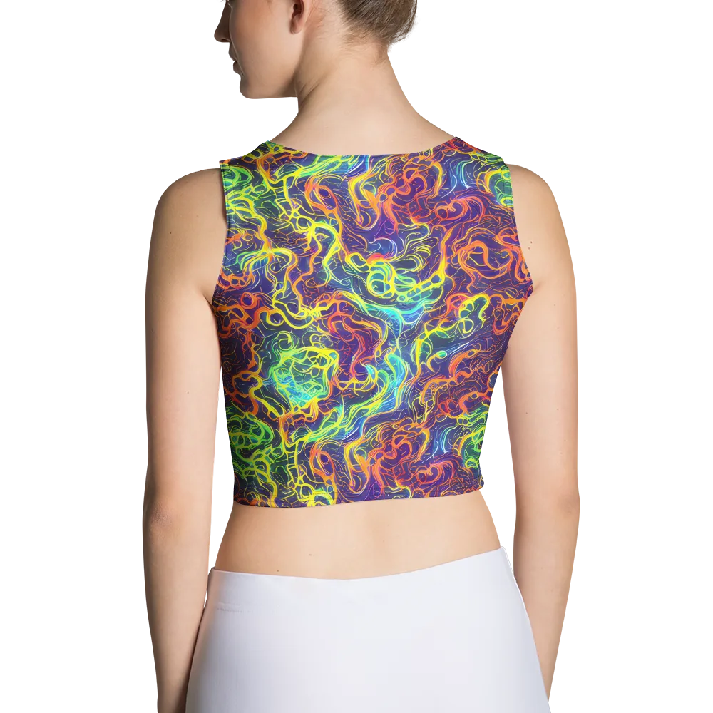 Afterdark Surge on Crop Top — Back
