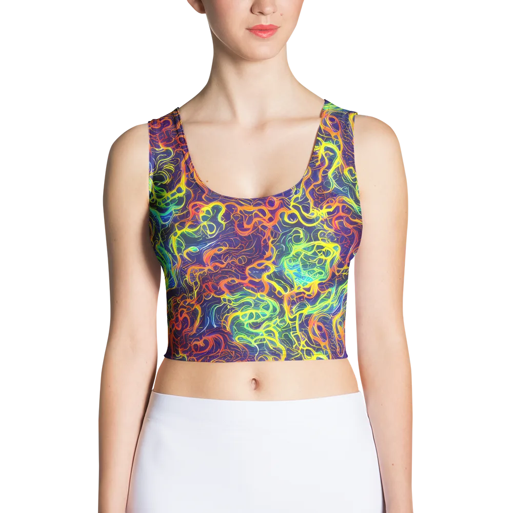 Afterdark Surge on Crop Top — Front