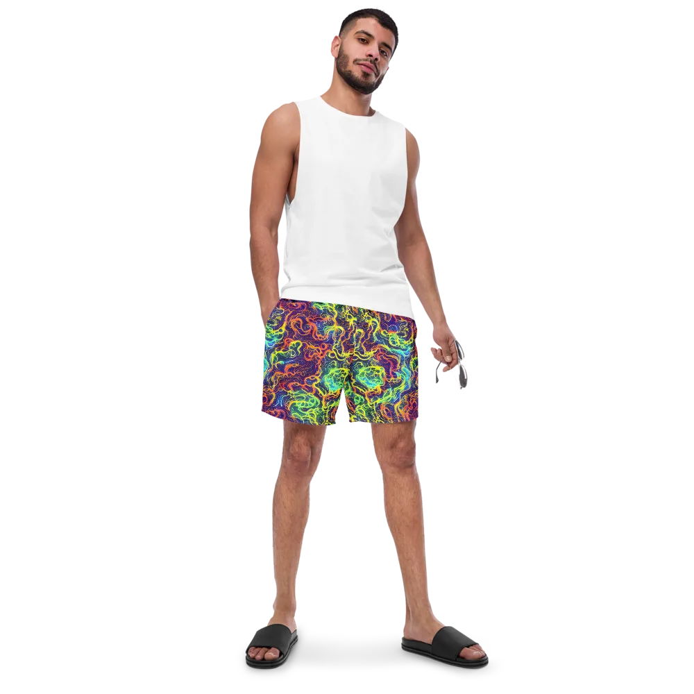 Afterdark Surge on Swim Trunks — Front