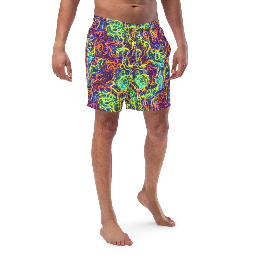 Afterdark Surge on Swim Trunks — Front