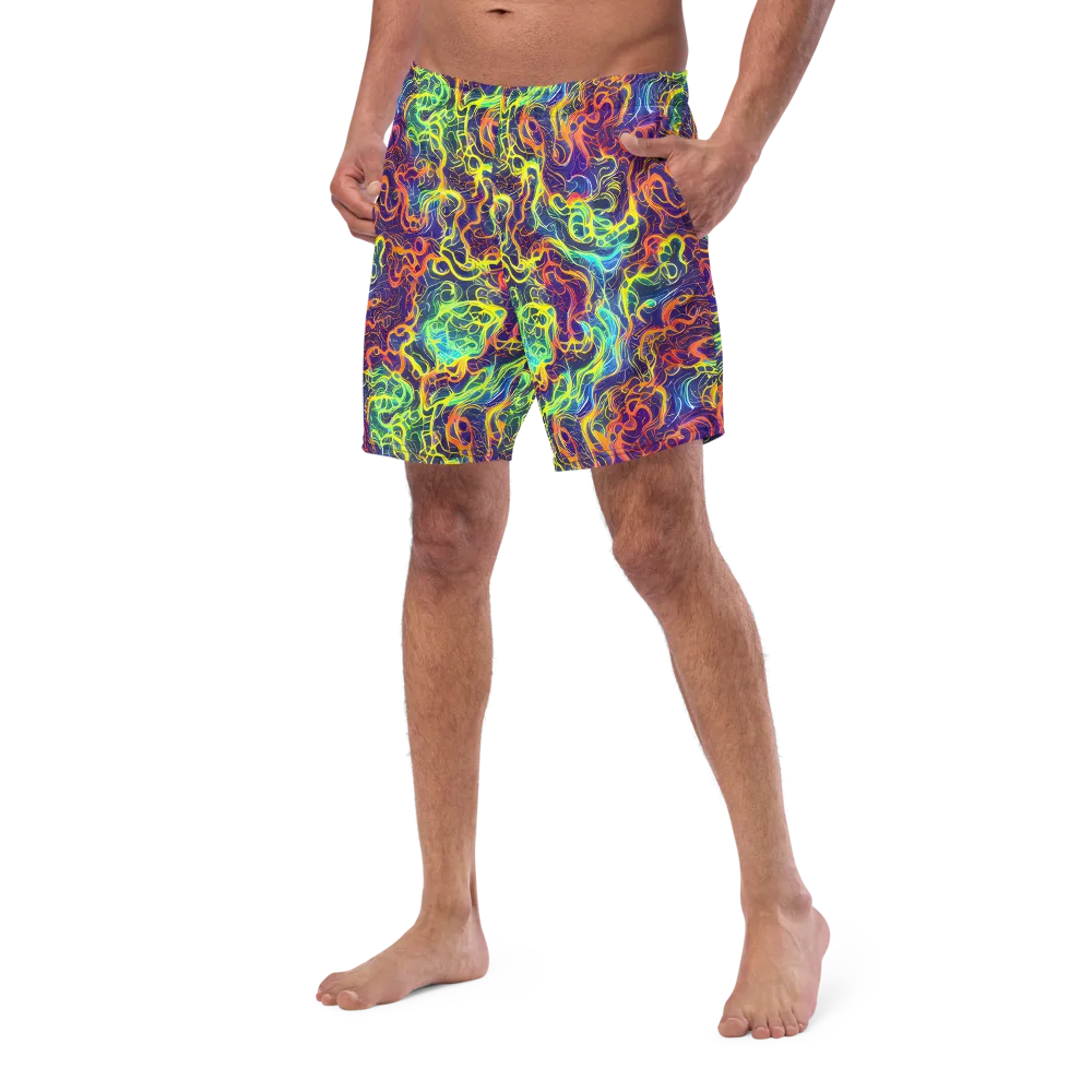 Afterdark Surge on Swim Trunks — Left Front