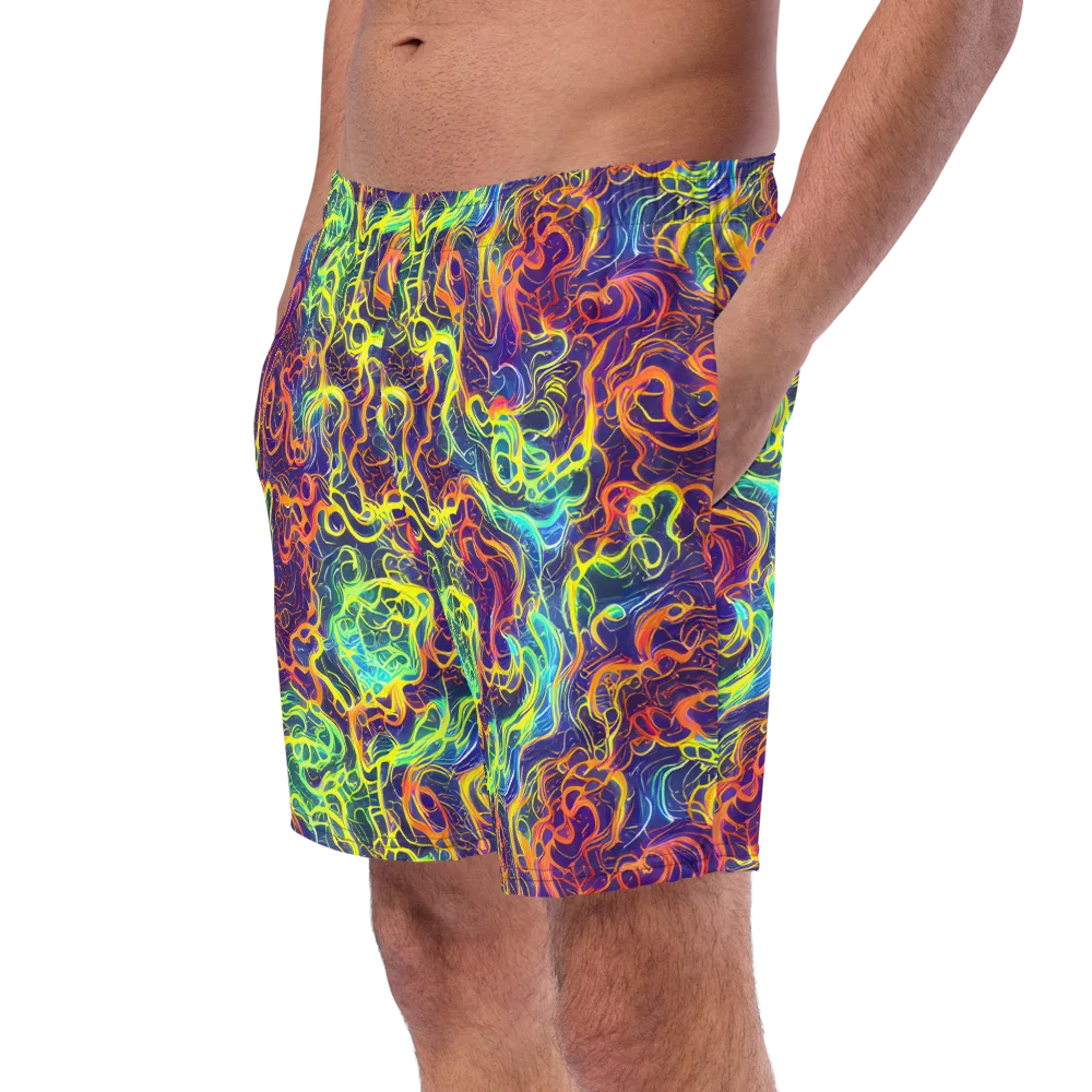 Afterdark Surge on Swim Trunks — Left Front
