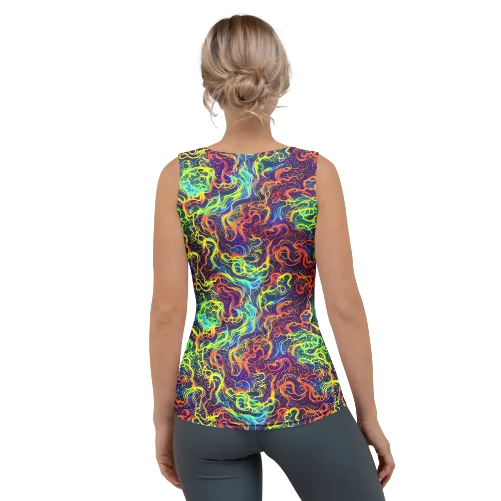 Afterdark Surge on Women's Tank Top — Back
