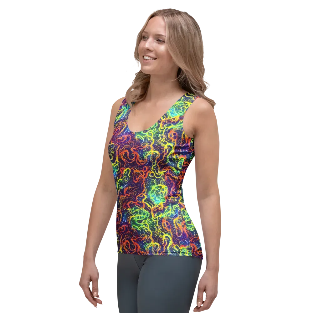 Afterdark Surge on Women's Tank Top — Left Front