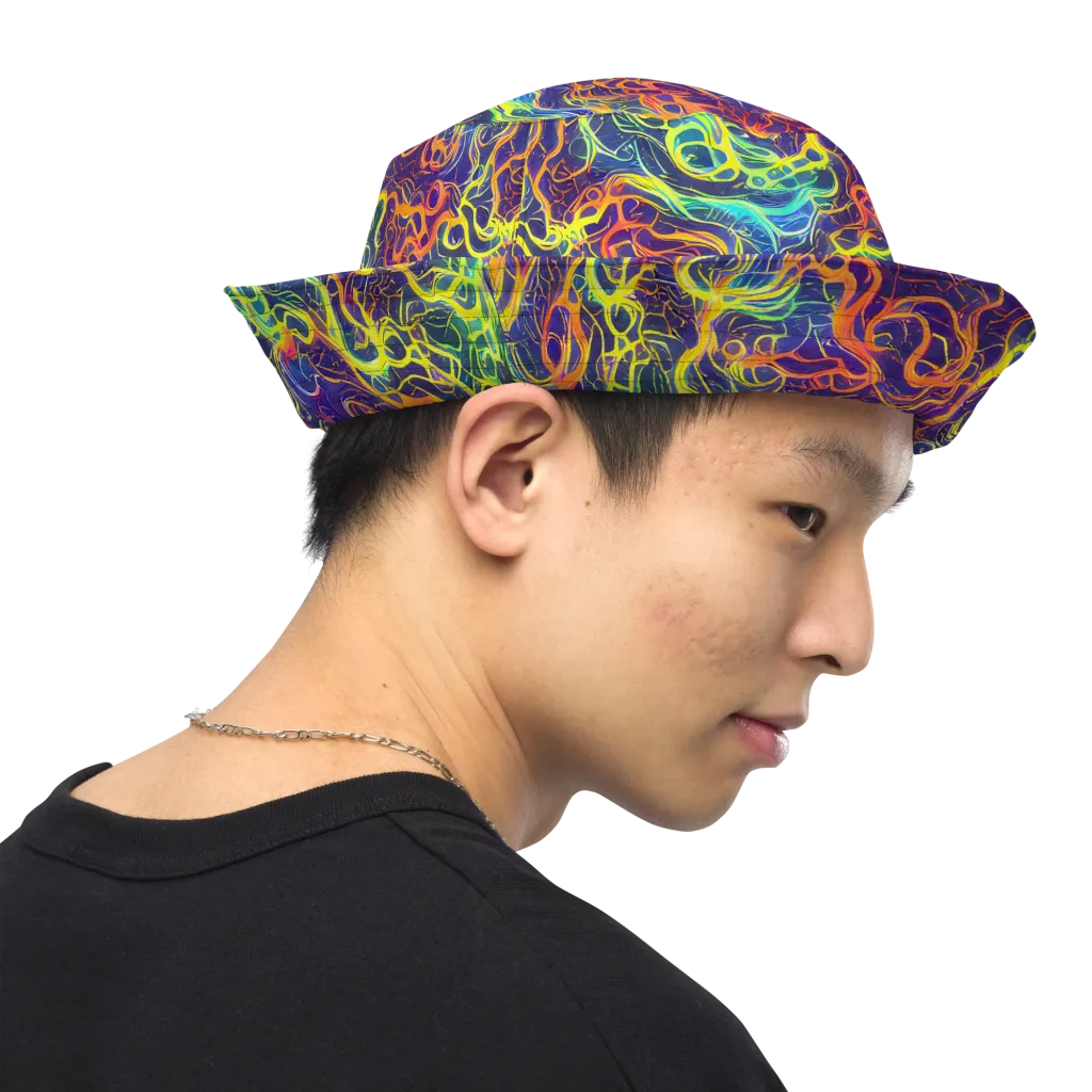 Afterdark Surge on Reversible Bucket Hat — Right Outside