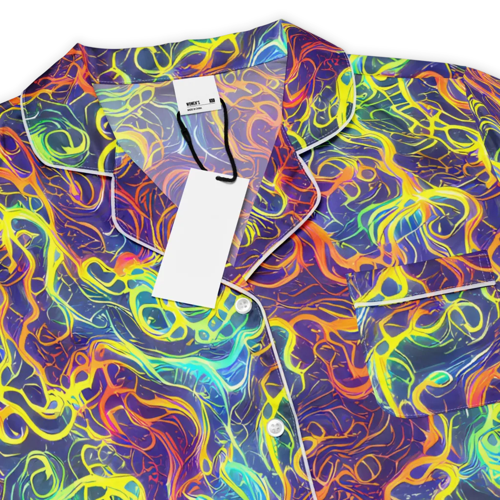 Afterdark Surge on Women's Short Sleeve Pajama Top — Product details