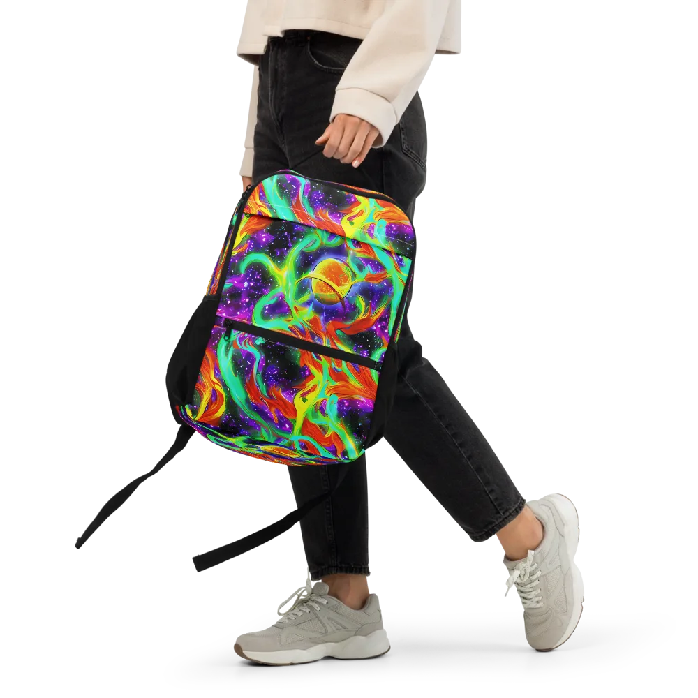 Cosmic Flare on Utility Backpack — Front