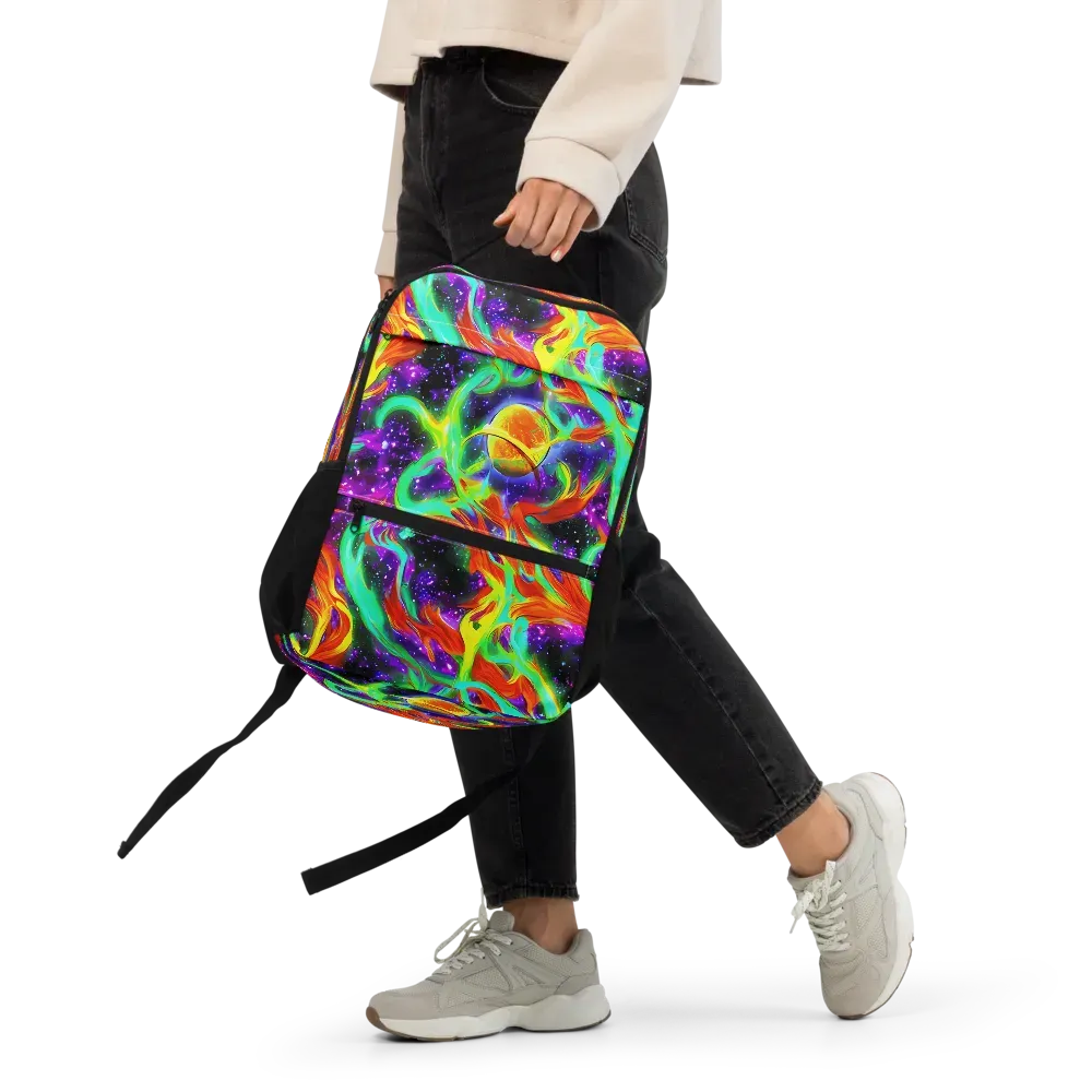 Cosmic Flare on Utility Backpack — Front